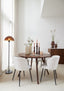 Dining table 120x76 cm QUENZA acacia wood brown