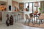 Dining table 120x76 cm QUENZA acacia wood brown