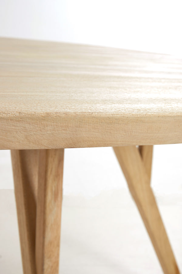 Dining table 140x76 cm QUENZA mango wood natural