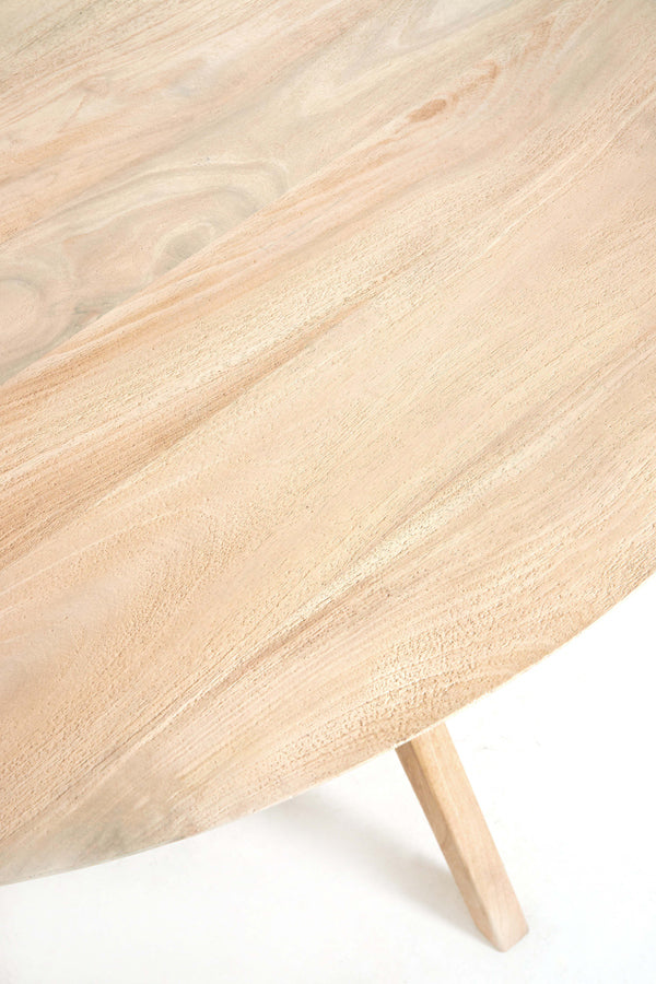 Dining table 140x76 cm QUENZA mango wood natural