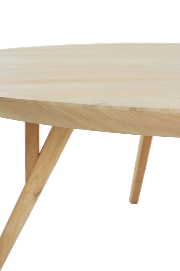 Dining table 140x76 cm QUENZA mango wood natural