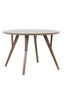 Dining table 140x76 cm QUENZA acacia wood brown