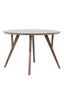 Dining table 140x76 cm QUENZA acacia wood brown