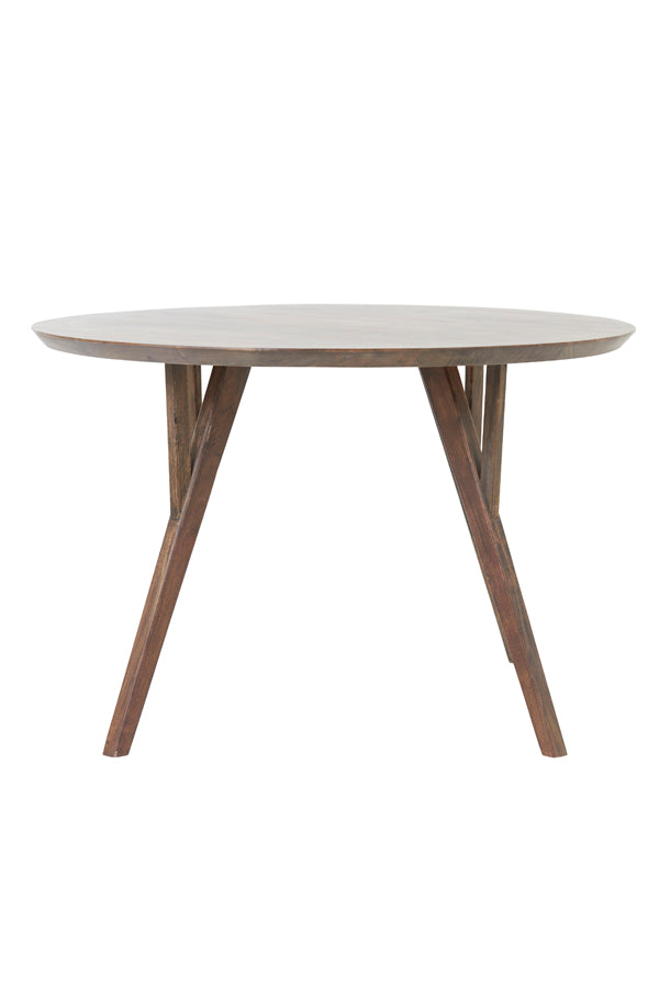 Dining table 140x76 cm QUENZA acacia wood brown