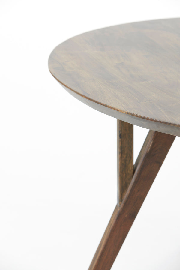 Dining table 140x76 cm QUENZA acacia wood brown