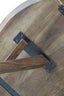 Dining table 140x76 cm QUENZA acacia wood brown