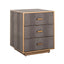 Multi drawer cabinet Classio brushed gold 