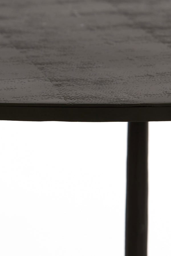 Coffee table 64x39 cm SAMOA matt black