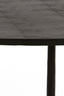 Coffee table 64x39 cm SAMOA matt black