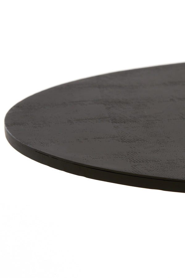 Coffee table 64x39 cm SAMOA matt black