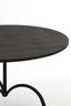 Coffee table 64x39 cm SAMOA matt black