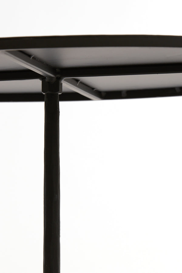 Coffee table 64x39 cm SAMOA matt black