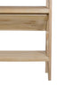 Cabinet open 120x40x160 cm YUKI mango wood natural