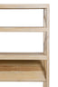 Cabinet open 120x40x160 cm YUKI mango wood natural