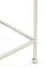 Cabinet open 100x34x214 cm AINO glass clear+cream