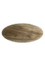 Coffee table 140x65x35 cm LOES marble brown-black