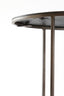Coffee table S/2 61x37+76x41 cm TALCA dark brown