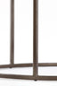 Coffee table S/2 61x37+76x41 cm TALCA dark brown
