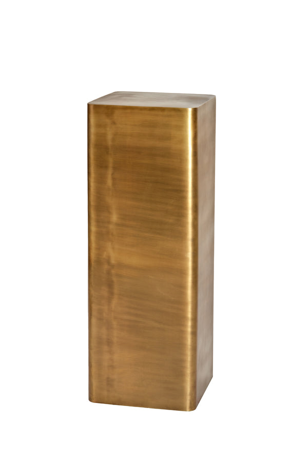 Pillar 35,5x35,5x100 cm ALURIO antique bronze