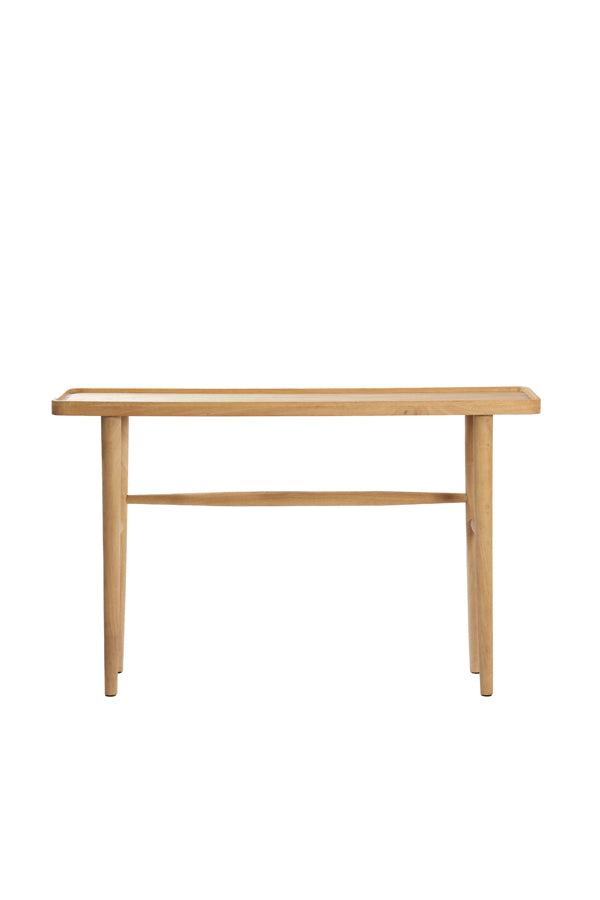 Console 120x30x75 cm QIANO mango wood natural