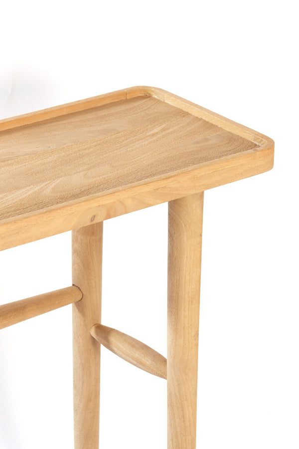 Console 120x30x75 cm QIANO mango wood natural