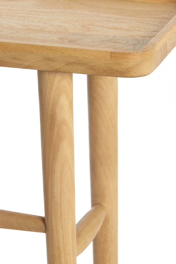 Console 120x30x75 cm QIANO mango wood natural