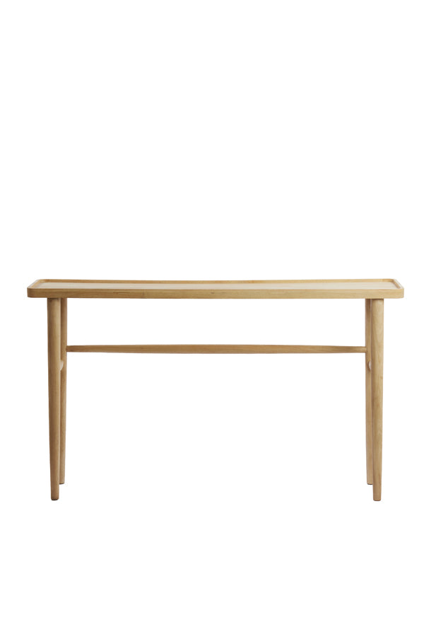 Console 140x30x82 cm QIANO mango wood natural
