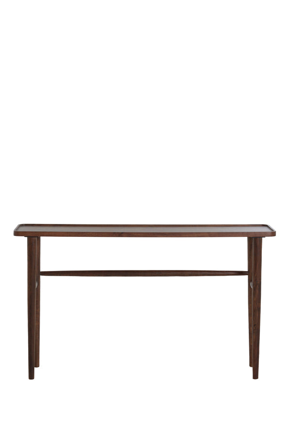 Console 140x30x82 cm QIANO acacia wood brown