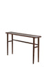 Console 140x30x82 cm QIANO acacia wood brown