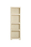 Cabinet 60x35x190 cm NALUNO beige