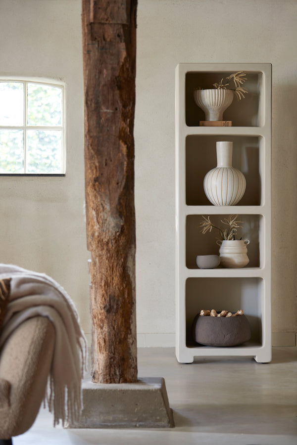 Cabinet 60x35x190 cm NALUNO beige