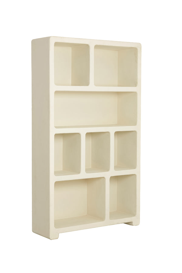 Cabinet 110x35x190 cm NAHUA beige