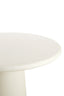 Dining table 140x76 cm KULONA cream
