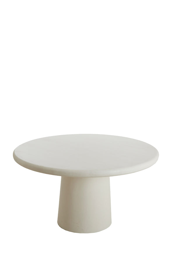 Dining table 140x76 cm KULONA cream