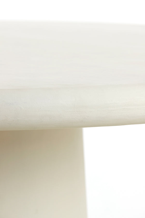 Dining table 140x76 cm KULONA cream