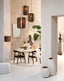 Dining table 140x76 cm KULONA cream