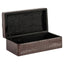 Storage box Rex dark brown small