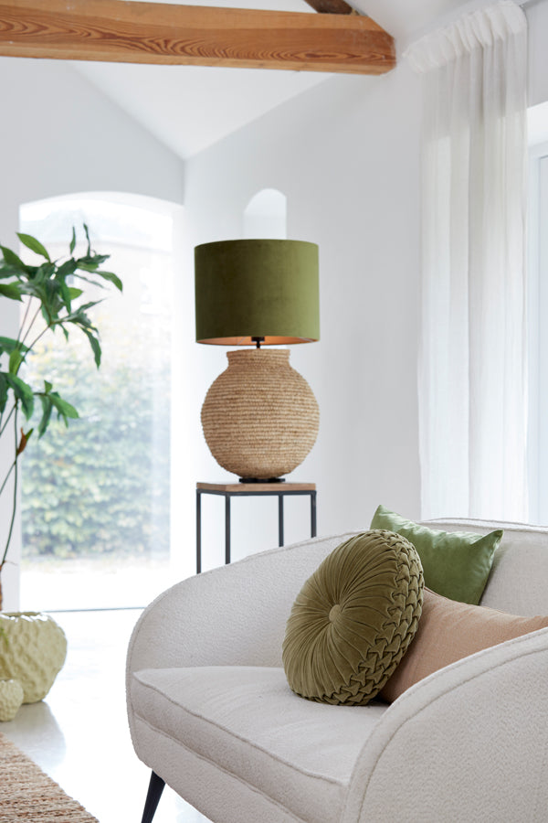 Cushion 40 cm BEREND olive green