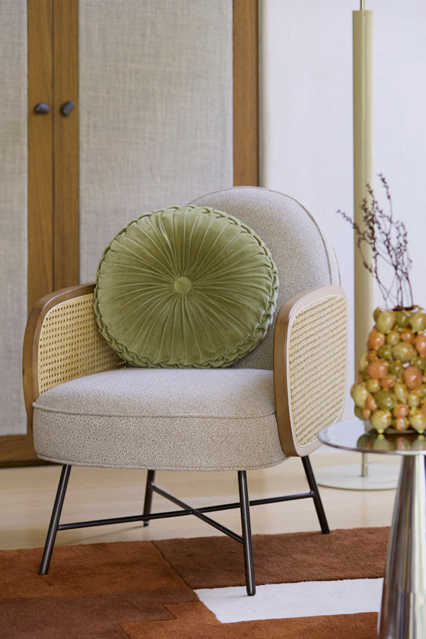 Cushion 40 cm BEREND olive green