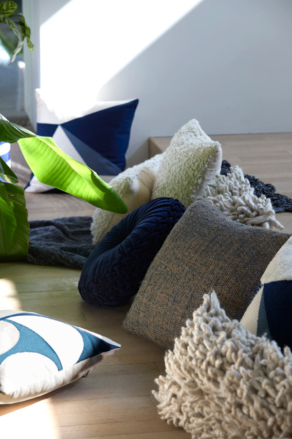Cushion 40 cm BEREND dark blue