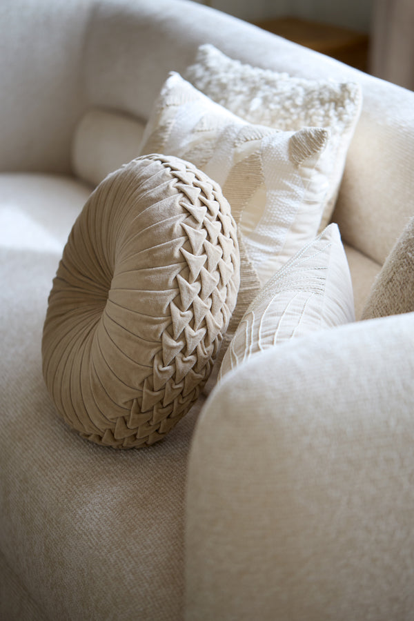 Cushion 40 cm BEREND light gold