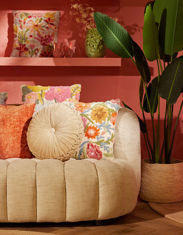 Cushion 40 cm BEREND light gold