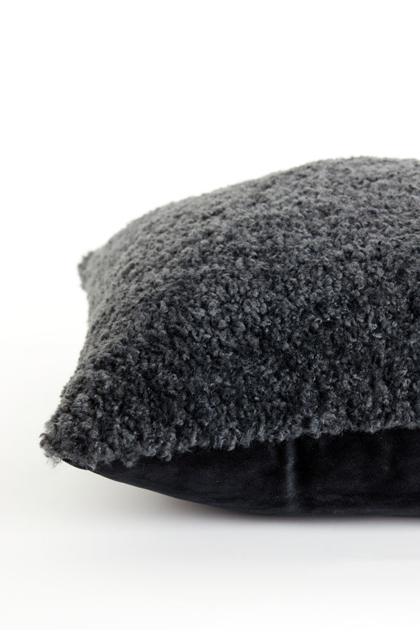 Cushion 45x45 cm LINA dark grey