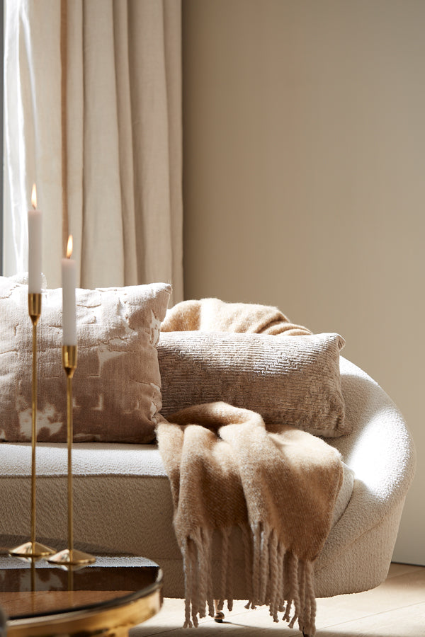 Cushion 45x45 cm HUSLIA beige