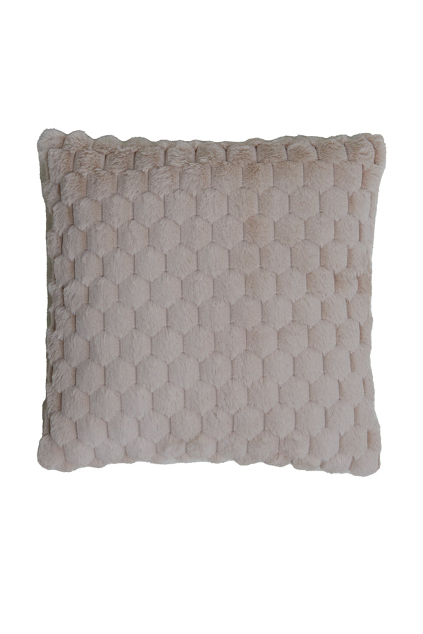 Cushion 45x45 cm VIENNE velvet beige