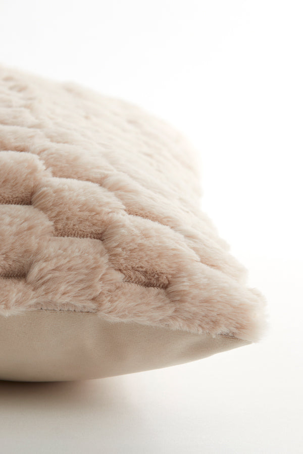 Cushion 45x45 cm VIENNE velvet beige