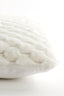 Cushion 60x30 cm VIENNE velvet cream