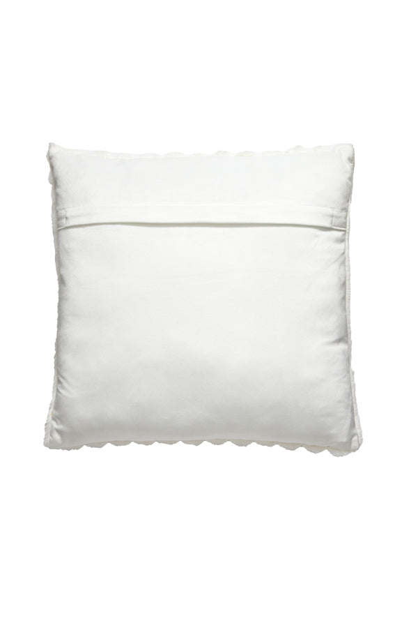 Cushion 45x45 cm VAJEN velvet cream