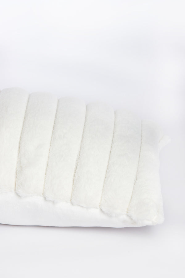 Cushion 60x30 cm VAJEN velvet cream