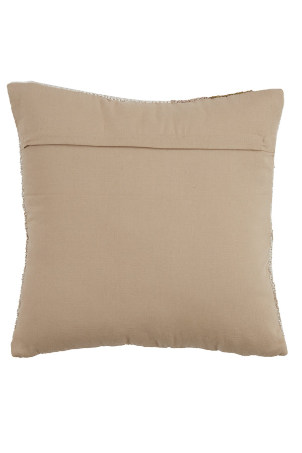 Cushion 45x45 cm SURREY white+green+beige